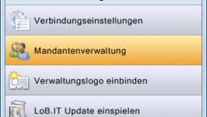 ADMINISTRATIONSOBERFLÄCHE Die Administrationsoberfläche