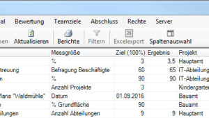 Teamzielverwaltung